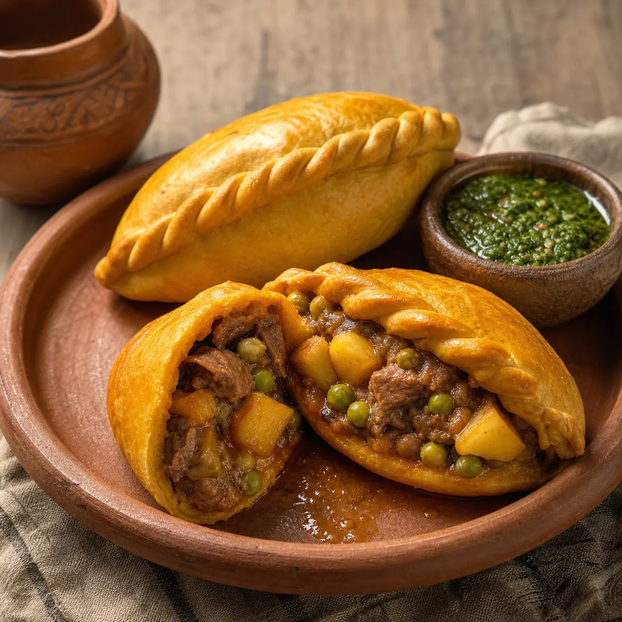 Salteñas — South American recipe