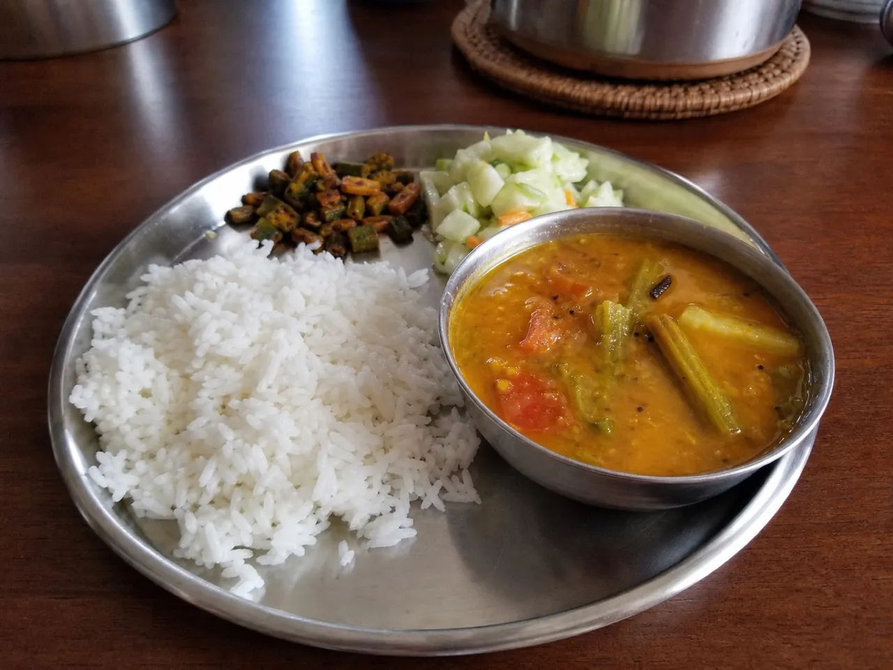 Sambhar — served