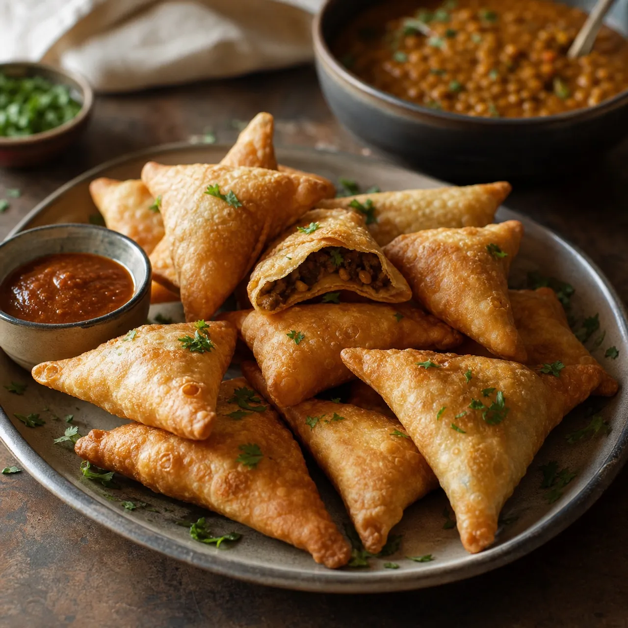 Sambusa — East African recipe