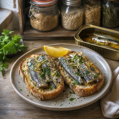 Sardine Toast — Pantry & Instant recipe