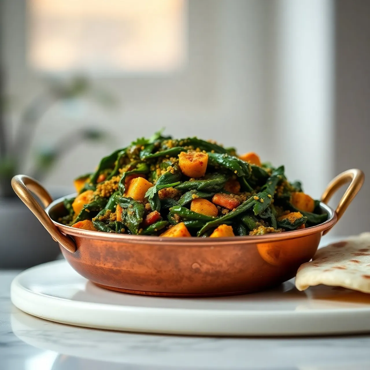 Sarson Ka Saag — Indian recipe
