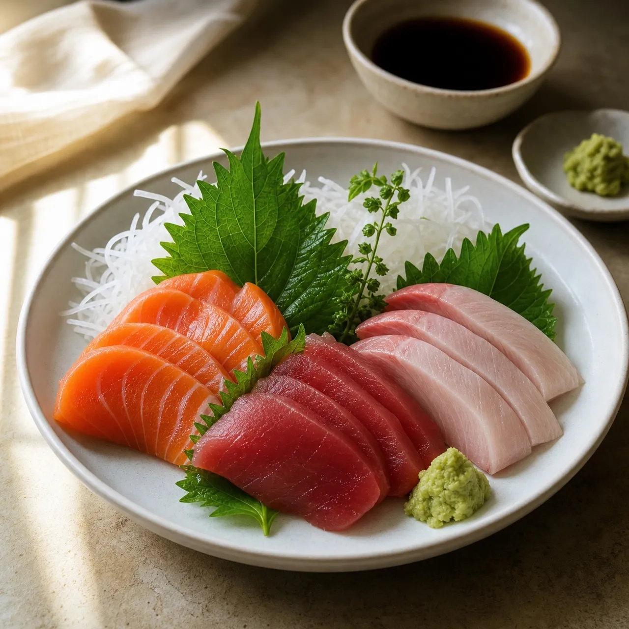 Sashimi — Japanese recipe