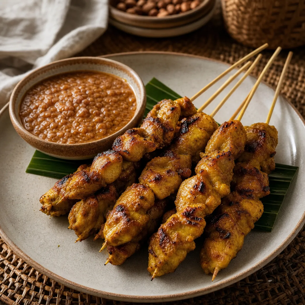 Satay Ayam — Indonesian & Malaysian recipe
