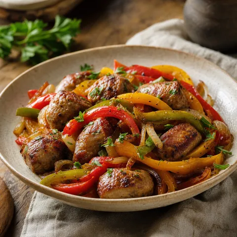 Sausage and Peppers — Keto recipe
