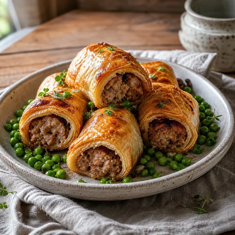 Sausage Rolls — British & Irish recipe