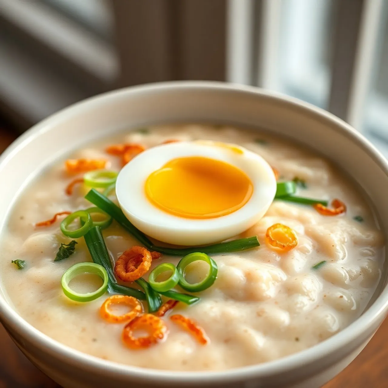 Savory Rice Congee (Jook) — Breakfast recipe