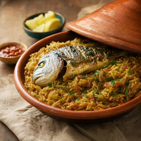 Sayadiya — North African recipe