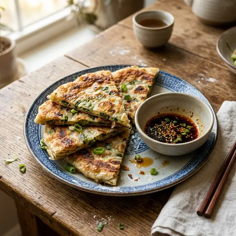 Scallion Pancakes — Chinese recipe