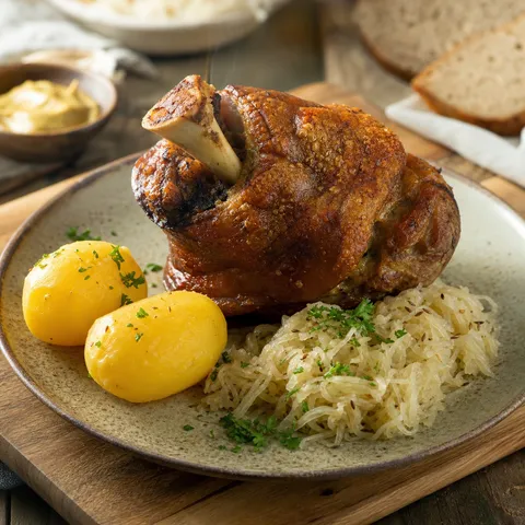 Schweinshaxe (Bavarian Roasted Pork Knuckle) — German recipe