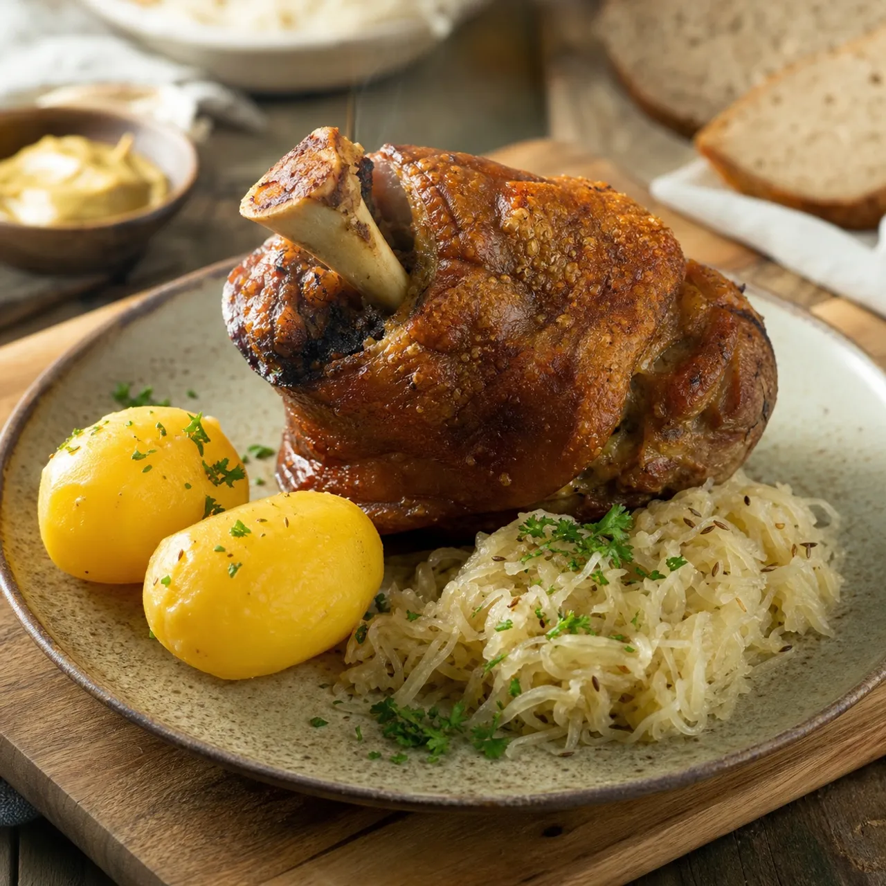 Schweinshaxe (Bavarian Roasted Pork Knuckle) — German recipe
