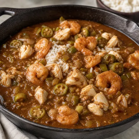 Seafood Gumbo — Cajun & Creole recipe