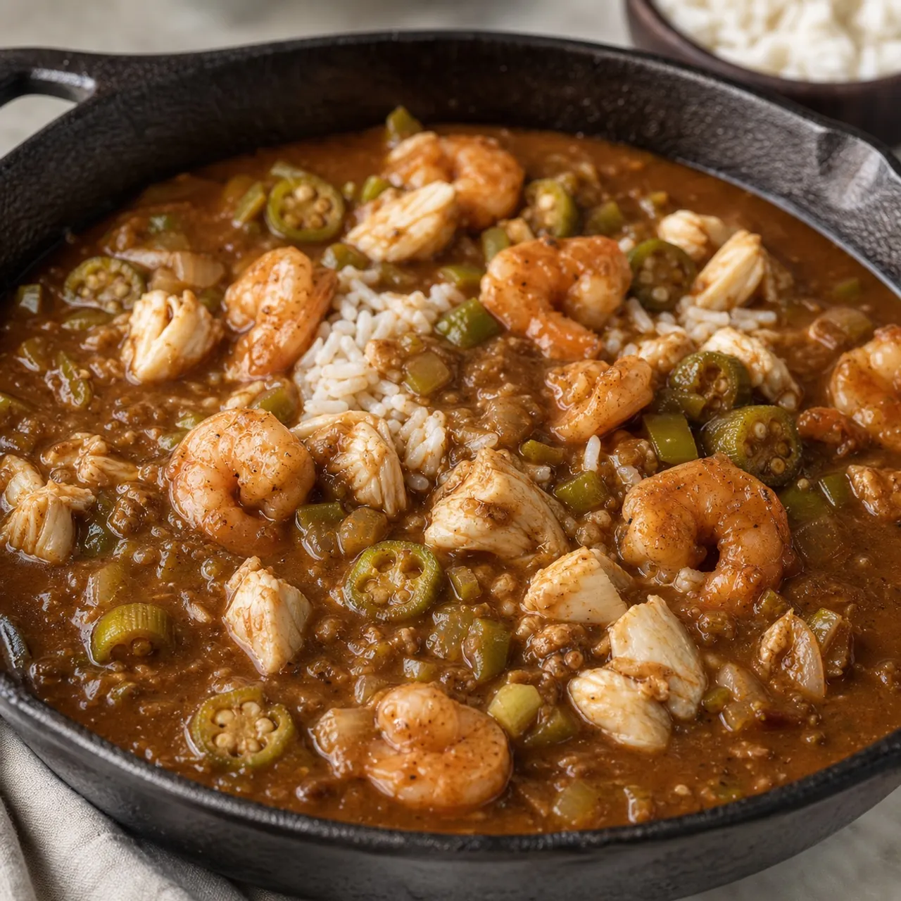 Seafood Gumbo — Cajun & Creole recipe