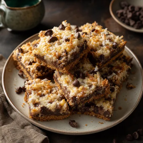 Seven Layer Magic Bars — Desserts recipe