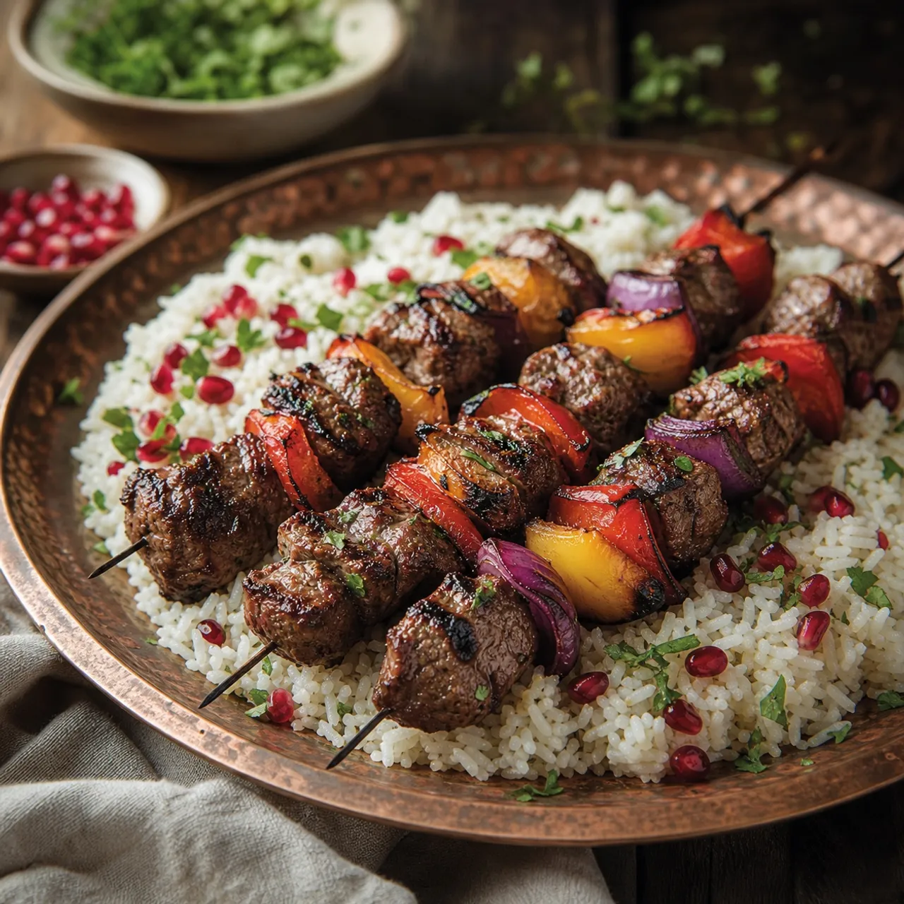 Shish Kebabs — Middle Eastern recipe