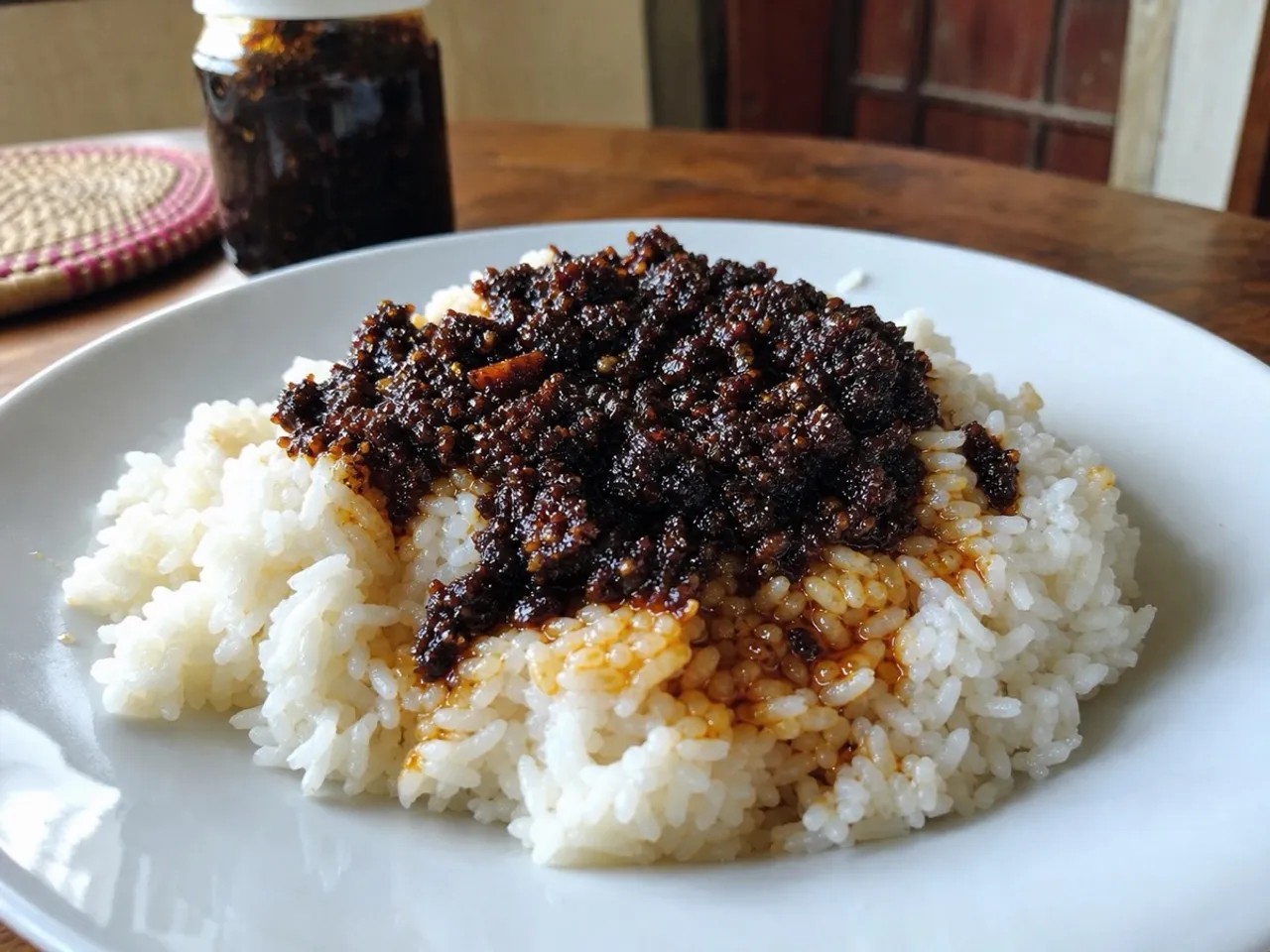 Shito — served