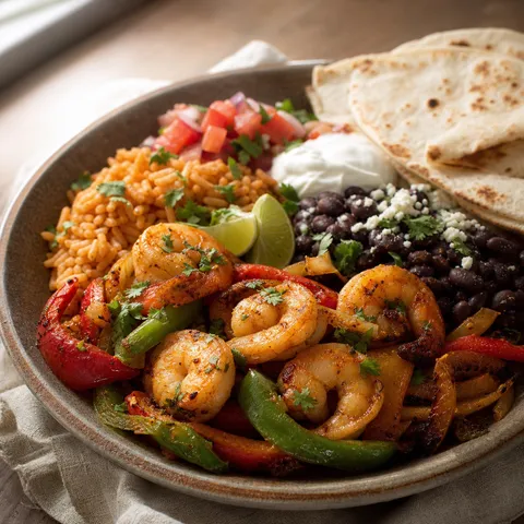 Shrimp Fajitas — Tex Mex recipe