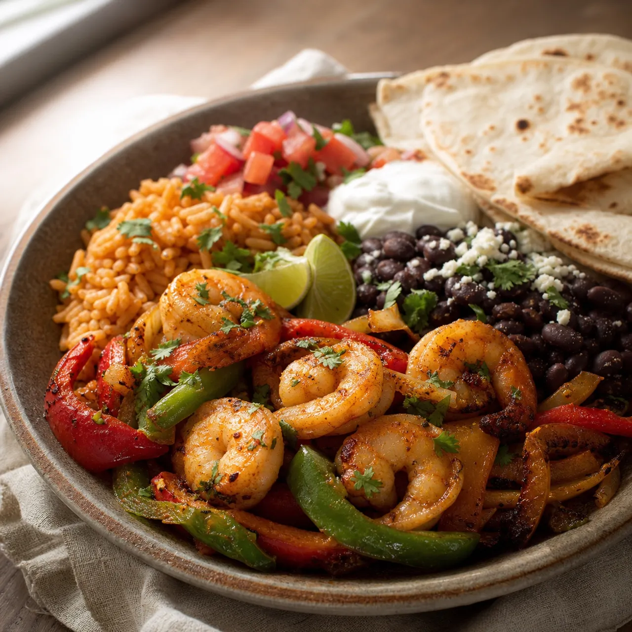 Shrimp Fajitas — Tex Mex recipe