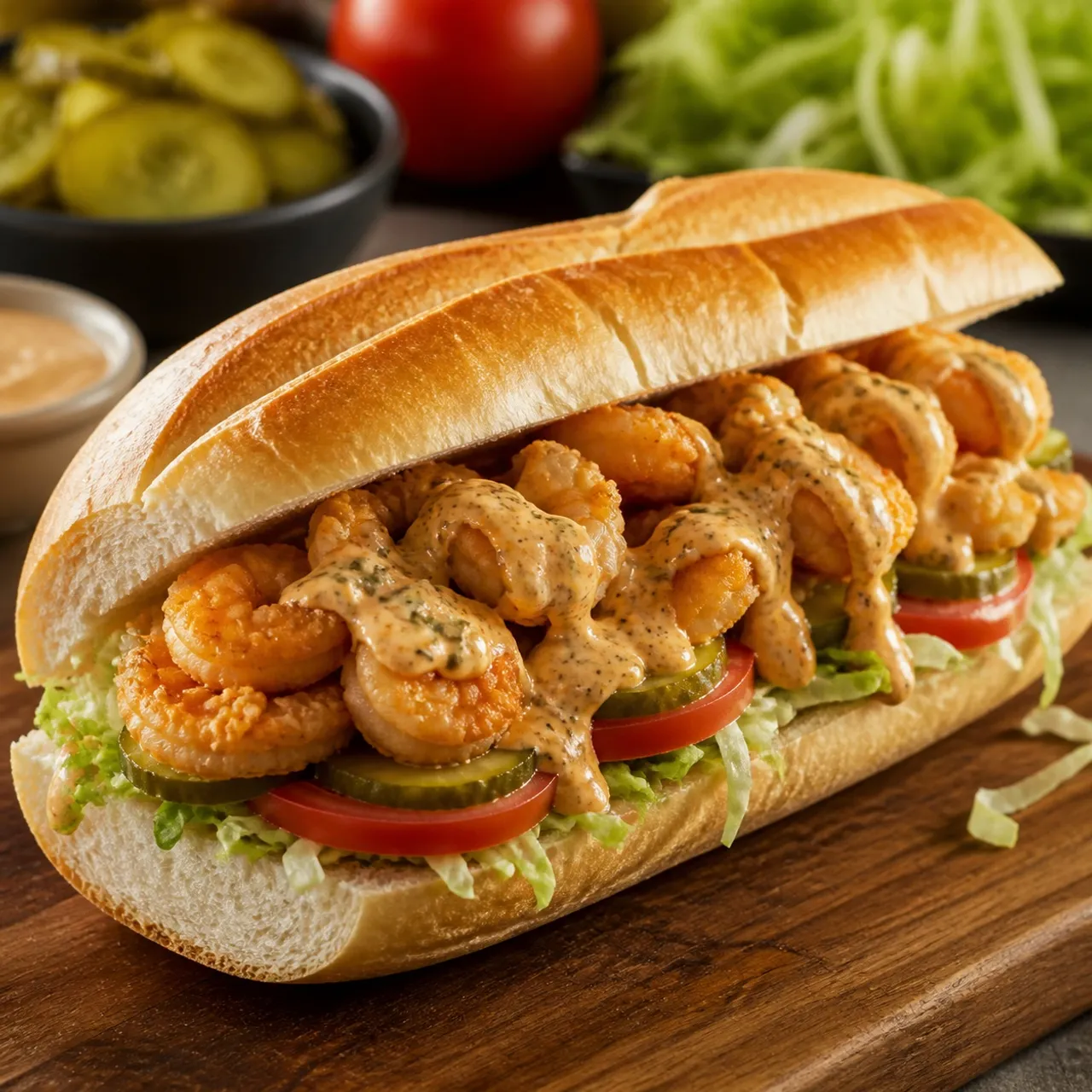 Shrimp Po' Boy — Cajun & Creole recipe