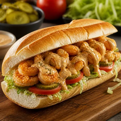 Shrimp Po' Boy — Cajun & Creole recipe