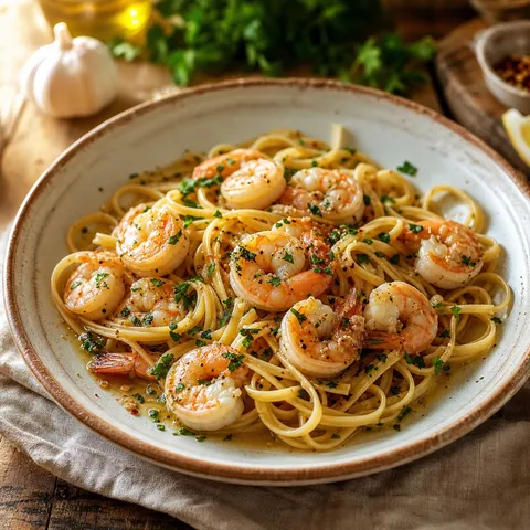 Shrimp Scampi (Gamberi all'Aglio) — Italian recipe