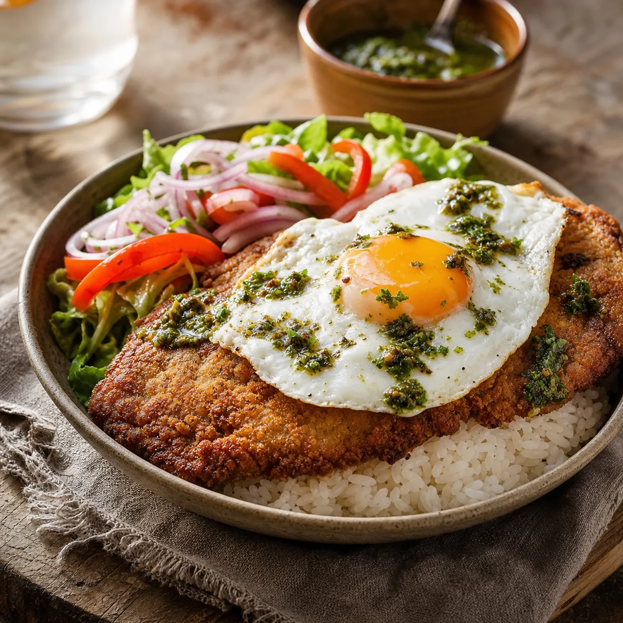 Silpancho — South American recipe