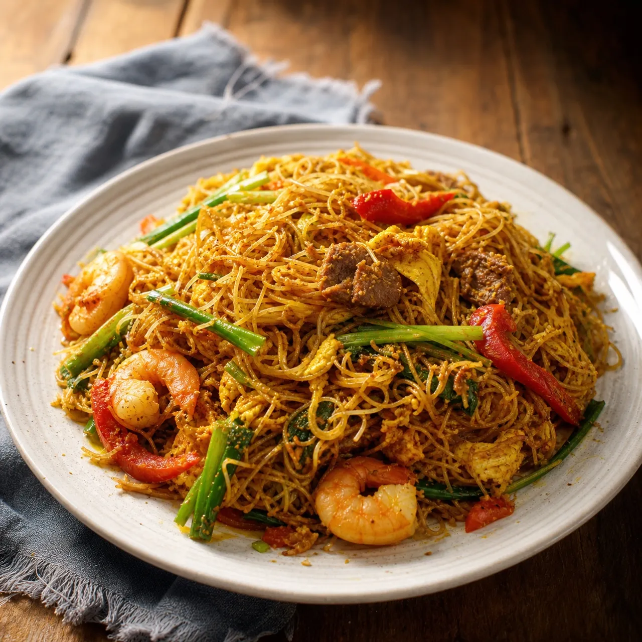 Singapore Noodles — Chinese recipe
