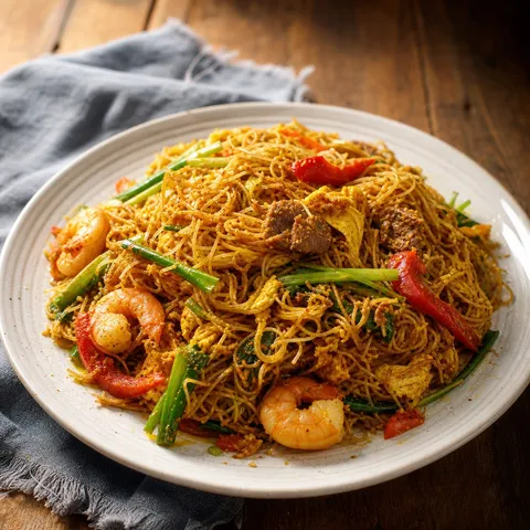Singapore Noodles — Chinese recipe