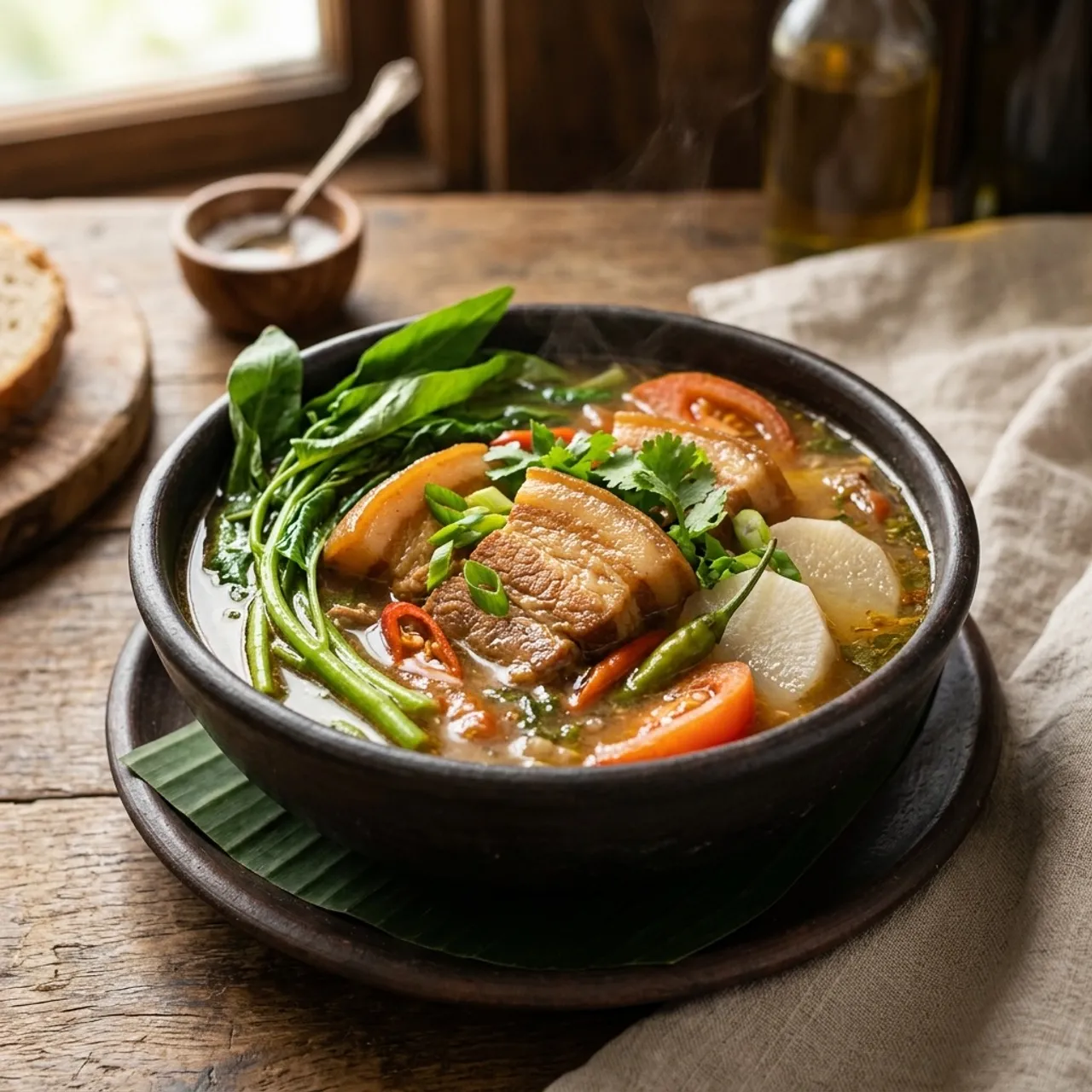Sinigang na Baboy — Filipino recipe