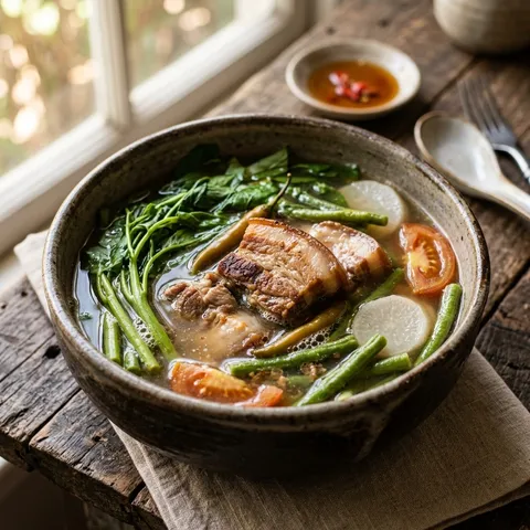 Sinigang na Baboy — Filipino recipe