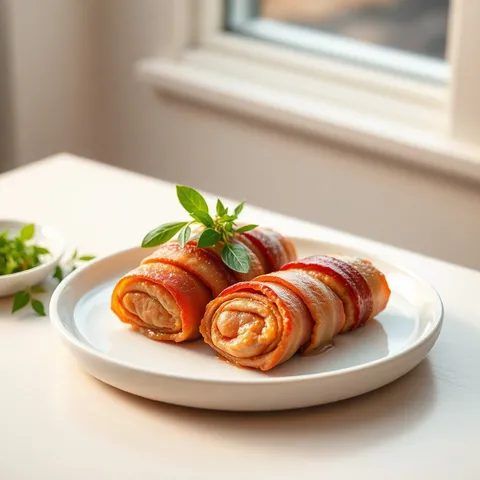 Slavinken (Dutch Bacon-Wrapped Meat Rolls)