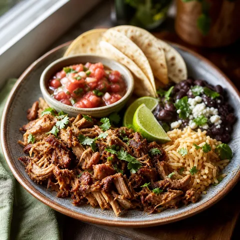 Slow Cooker Pork Carnitas — Tex Mex recipe