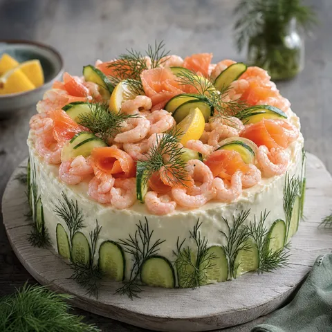 Smörgåstårta — Nordic recipe