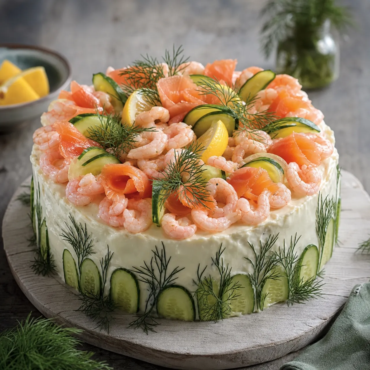 Smörgåstårta — Nordic recipe