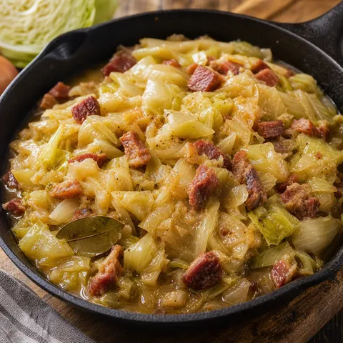 Smothered Cabbage — Cajun & Creole recipe