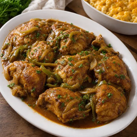 Smothered Chicken — Southern Soul Food recipe