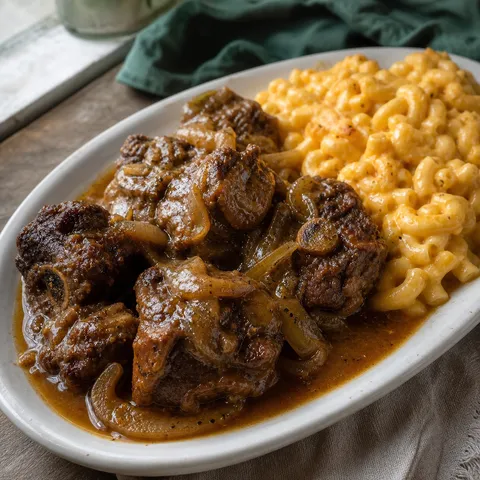 Smothered Oxtails — Southern Soul Food recipe