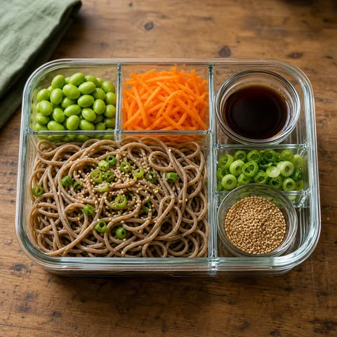 Soba Noodle Salad — Meal Prep recipe