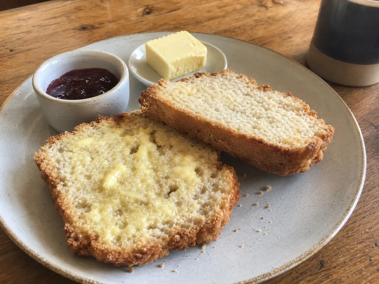 Soda Bread — served