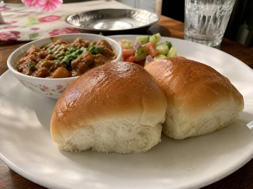 Soft Dinner Rolls — plated and served