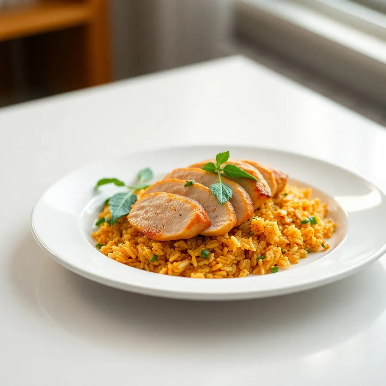 Solo Chicken Breast and Rainbow Rice — Chicken & Poultry recipe