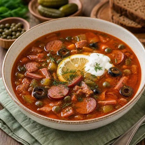 Solyanka — Eastern European recipe