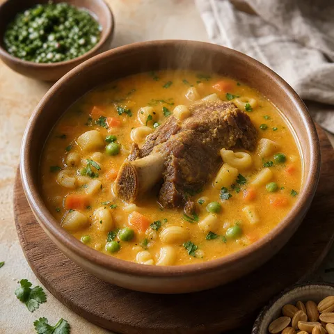 Sopa de Maní — South American recipe