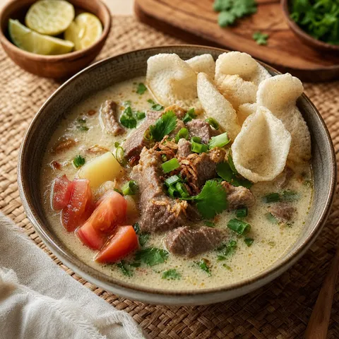 Soto Betawi — Indonesian & Malaysian recipe