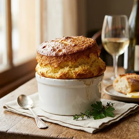 Soufflé au Fromage — French recipe