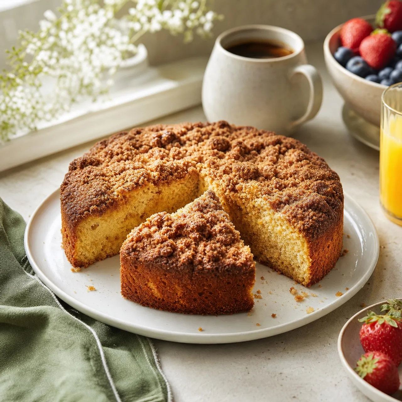 Sour Cream Coffee Cake — Breakfast recipe