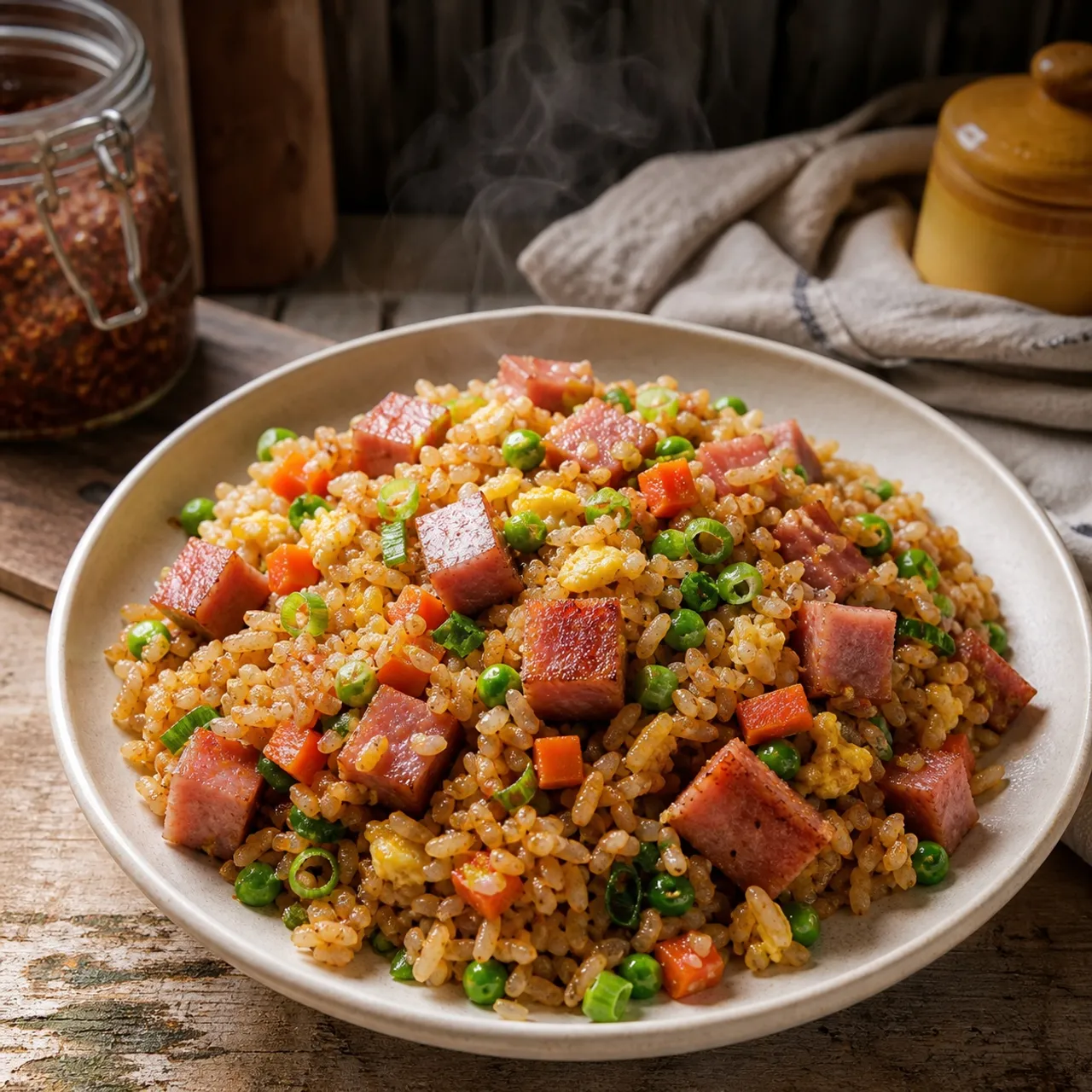 Spam Fried Rice — Pantry & Instant recipe