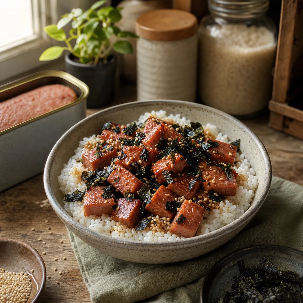 Spam Musubi Bowl — Pantry & Instant recipe