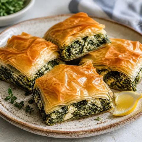 Spanakopita (Spinach Pie) — Greek recipe