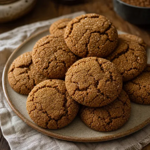 Sparkling Gingersnaps — Desserts recipe