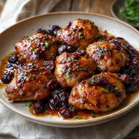 Spicy Cherry Glazed Chicken — Chicken & Poultry recipe